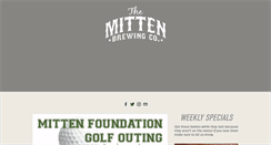 Desktop Screenshot of mittenbrewing.com